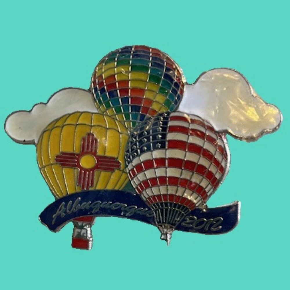 Hot Air Balloon Pin Albuquerque New Mexico 2012